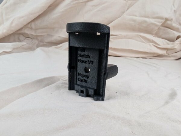 Puch Left Control Switch Base (Glass-Fiber Reinforced)